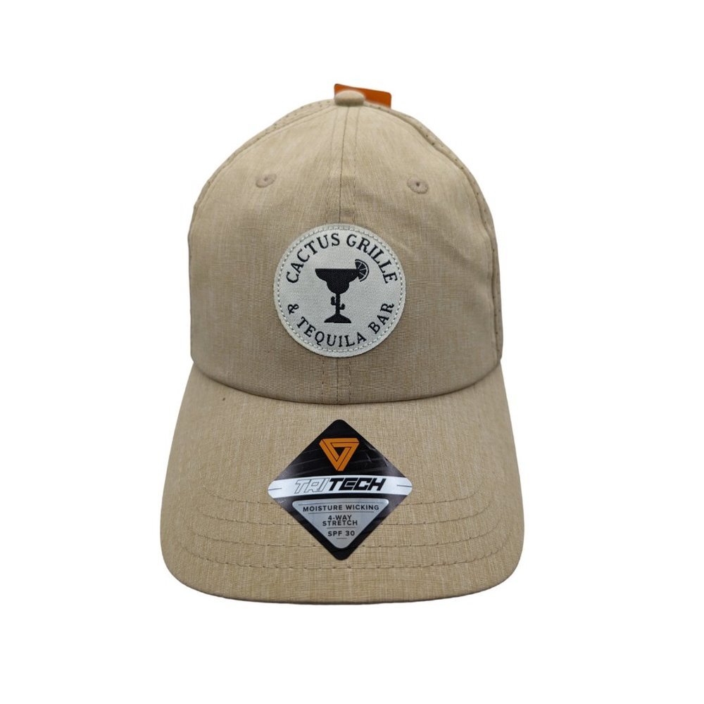 Pukka Cactus Grille & Tequila Bar Tritech Moisture Wicking Snapback Hat NWT